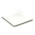 10-3/4" Square Plate, White Ceramic