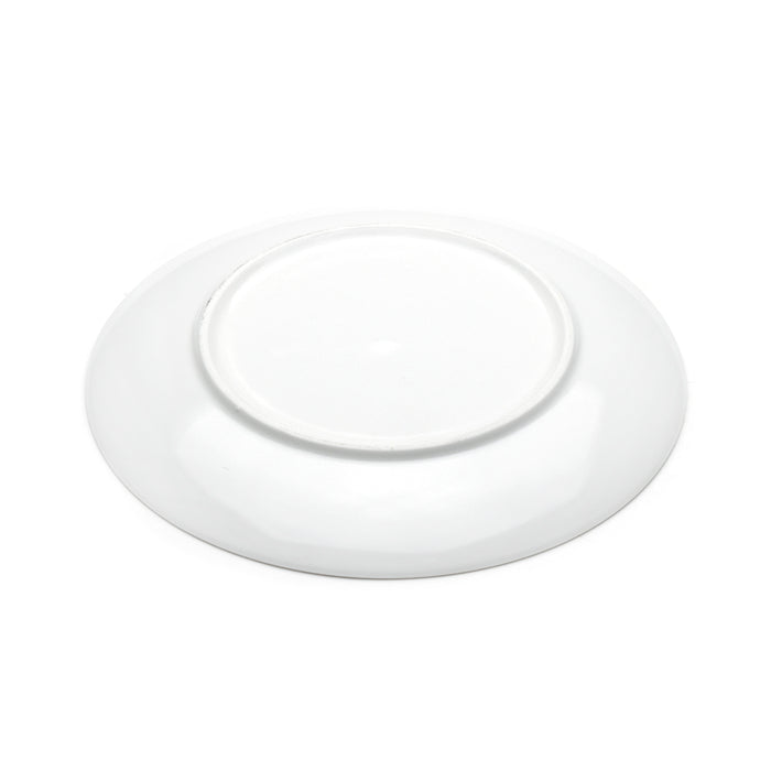 11⅞″ White Ceramic Round Plate