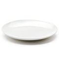 13″ White Ceramic Round Plate