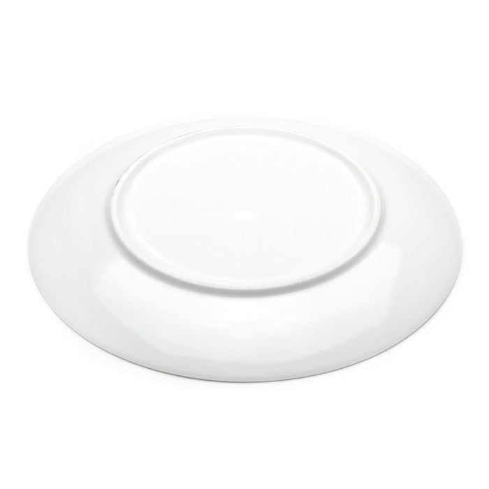 13″ White Ceramic Round Plate