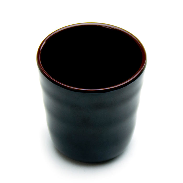 3-1/8" Melamine Teacup, Tenmoku
