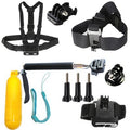 Accessoires Set Groot (6 stuks) voor actiecamera