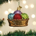 Basket of Yarn Ornament
