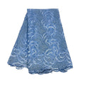 Blue Net Lace