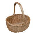 Buff Hollander Wicker Shopping Basket