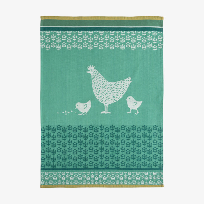 Cocotte Jacquard Tea Towel