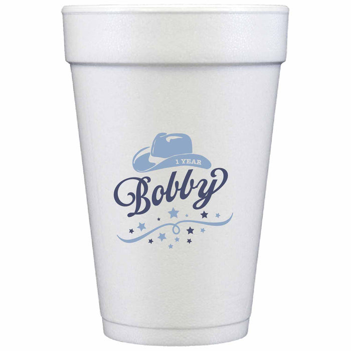 cowboy | styrofoam cups