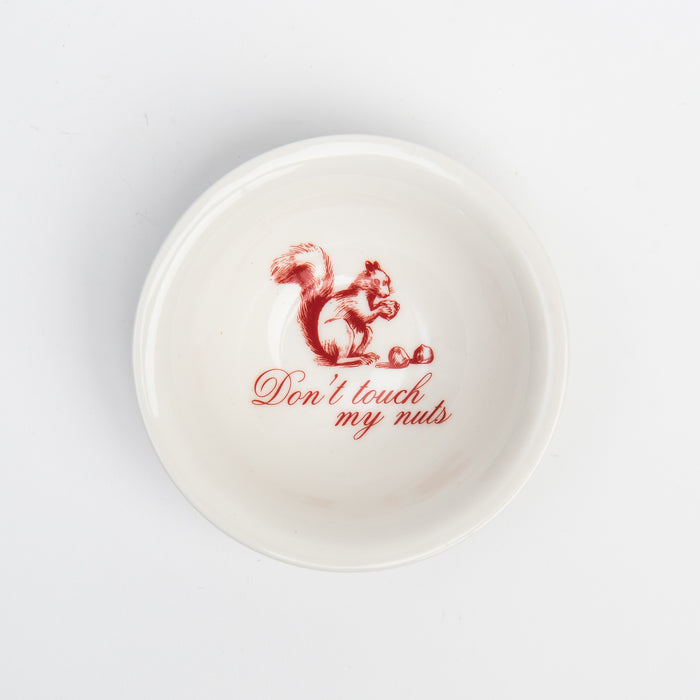 Fish's Eddy Don't Touch My Nuts Bowl on a white background at Addison West