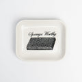 Fish's Eddy Sponge Worthy Tray on a white background at Addison West