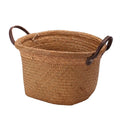 Foldable Seagrass Wicker Basket