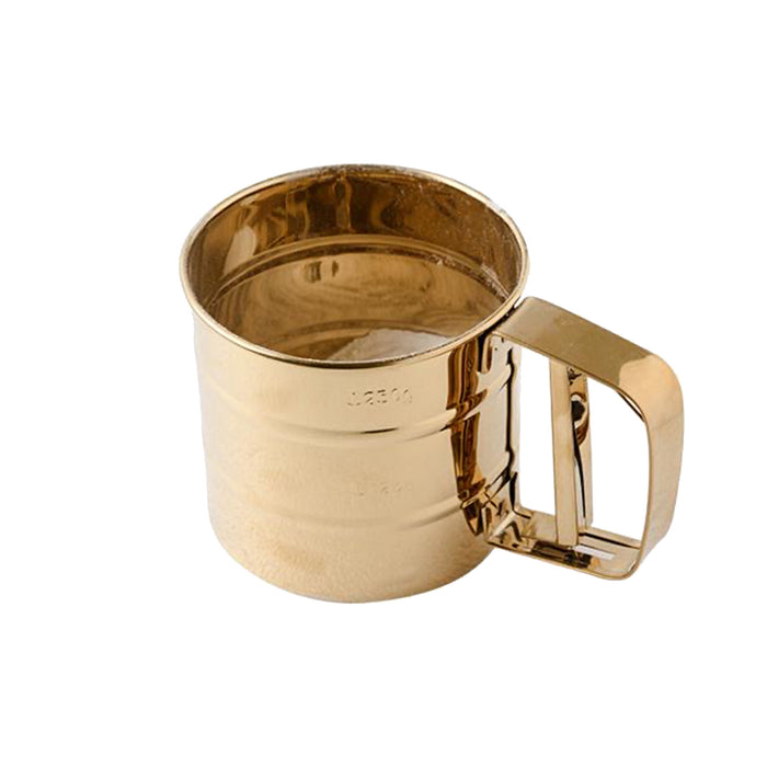 Gold Flour Mesh Cup