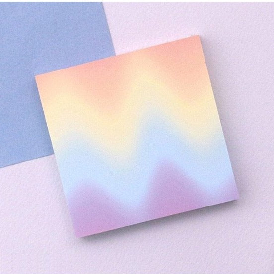 Gradient Watercolor Memo