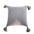 Gray Twill Cuhion Cover