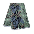 Green Leaf Ankara Wax Fabric