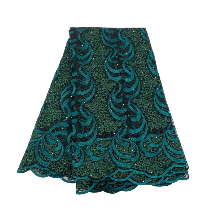 Green Net Lace
