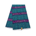 Green & Pink Ankara Wax Fabric