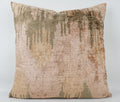 HANDMADE- IKAT SILK/VELVET PILLOWCASE