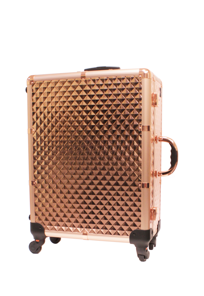 Make-Up Lighted Vanity Case - Rose Gold HairArt Int'l Inc.