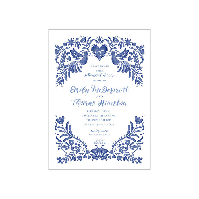 mexican mosaic | invitation