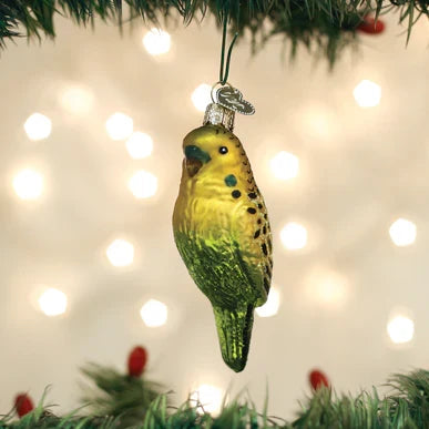 Miniature Parakeet Ornament