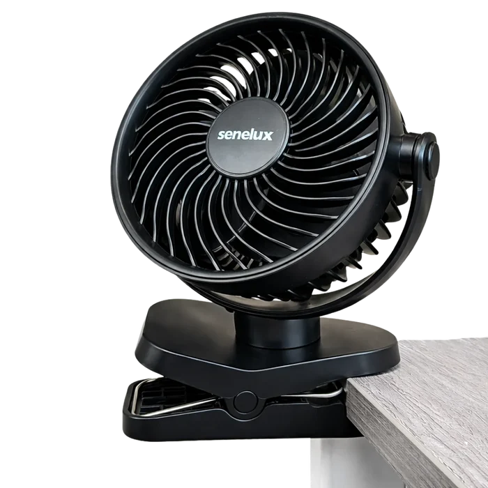 Senelux 5" Wireless Clip-On Fan