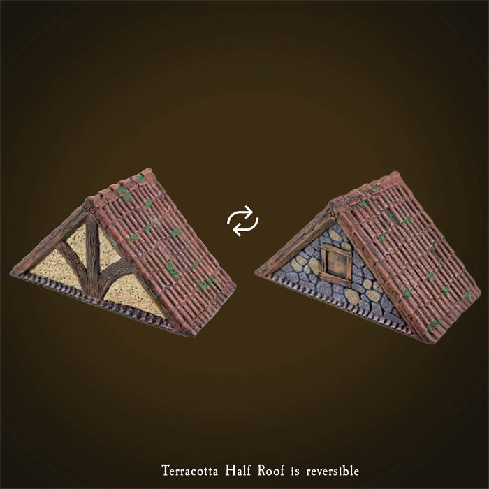 Terracotta (Tudor) Roof Add-On Pack (Painted) NO ANCHOR MAGNETS