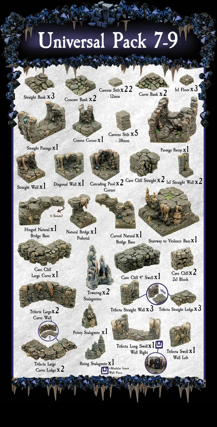 Universal Pieces 7-9 (Unpainted)