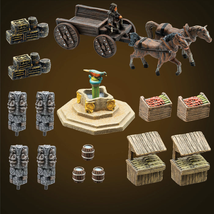 Wicked City Accessory Add-On Pack (Painted) NO ANCHOR MAGNETS