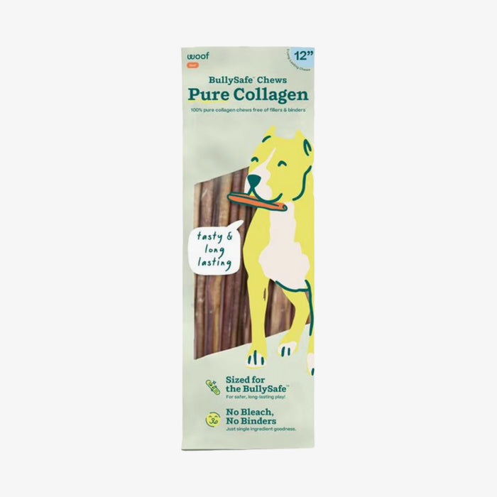 WOOF BullySafe Pure Collagen 12” Chew