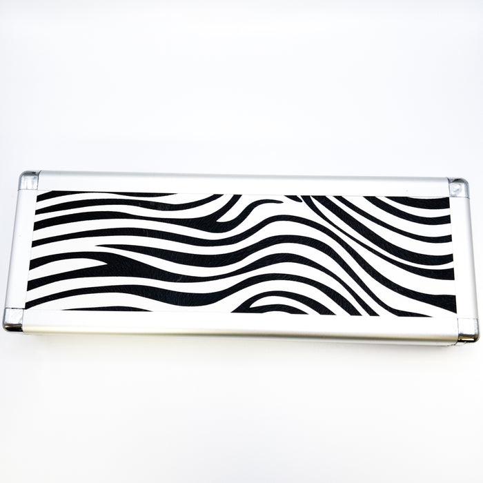 Zebra croc Scissor Case